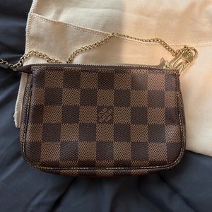 Louis Vuitton Mini Pochette Damier Ebene